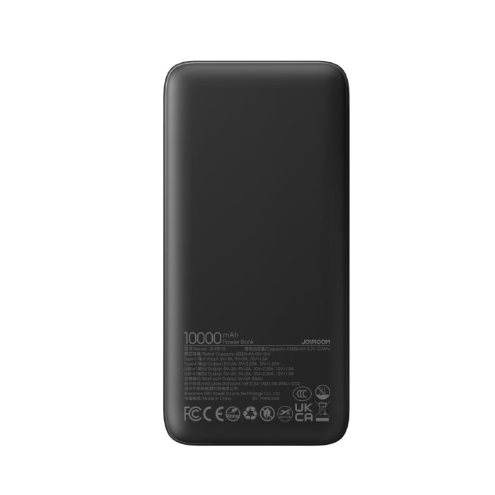 JOYROOM JR-PBF15 22.5W LED Fast Charging 10000mAh Power Bank