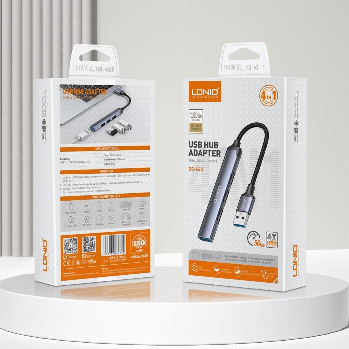 LDNIO DS-44U 4 IN 1 Docking Station