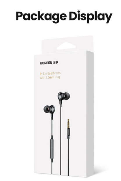 UGREEN EP103 USB-C/3.5mm/Lightning In-Ear Earphone