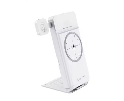 REMAX RPP-D3 10000mAh 5-in-1 portable folding stand with magnetic 15W wireless charging