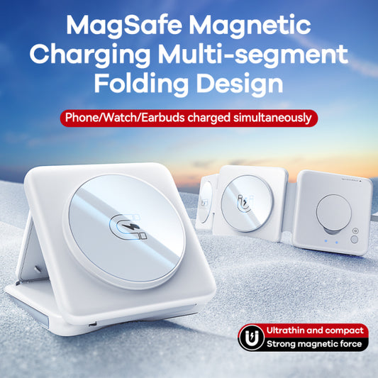 REMAX RP-W87 22.5W Multifunctional Desktop Night Light,4-in-1 Folding Stand Wireless Charger