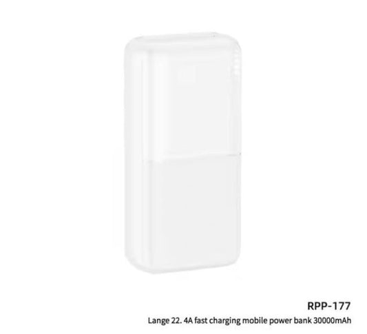 REMAX RPP-177 30000mAh Lange 2 2.4A Fast Charging Power Bank