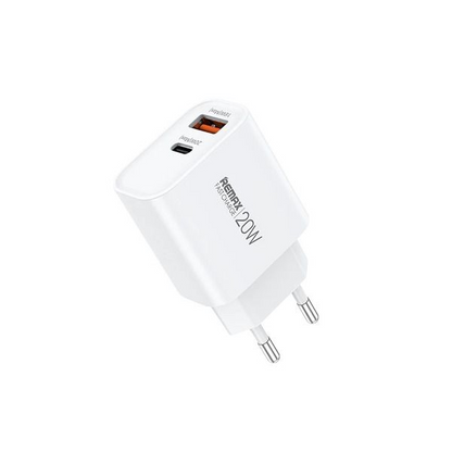 REMAX RP-U120 20W A+C Fast Charging Travel Adapter ( European Plug)