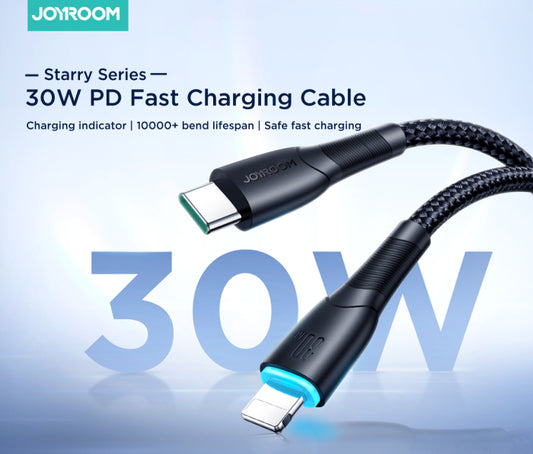JOYROOM SA32 Starry Series 30W/60W/100W Fast Charging Data Cable