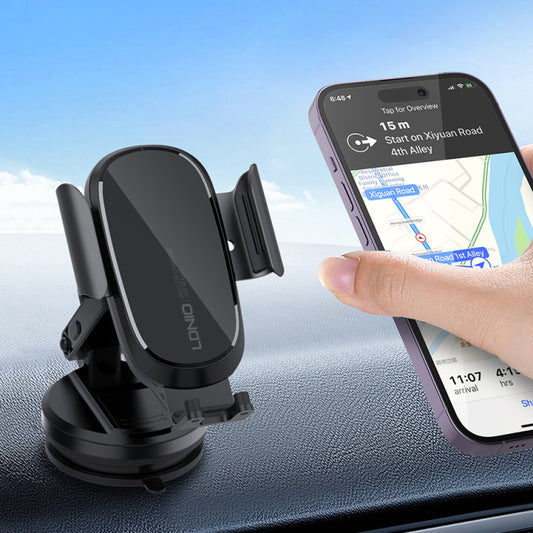 LDNIO MW21 15W Car Phone Holder Wireless Charger