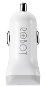 ROBOT Car Chargers RT-C06 White