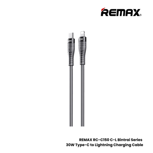 REMAX RC-C150 1.2M C-L 30W Fully Compatible Fast Charging Data Cable