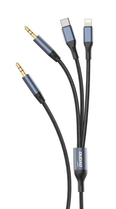 DUDAO L12Pro 3-in-1 Audio Cable