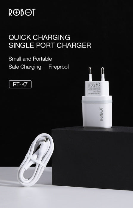 ROBOT Charger RT-K7 White