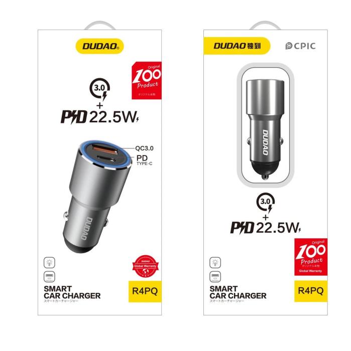 DUDAO R4PQ 20W PD Fast Charging + QC3.0 22.5W With Dual Interface