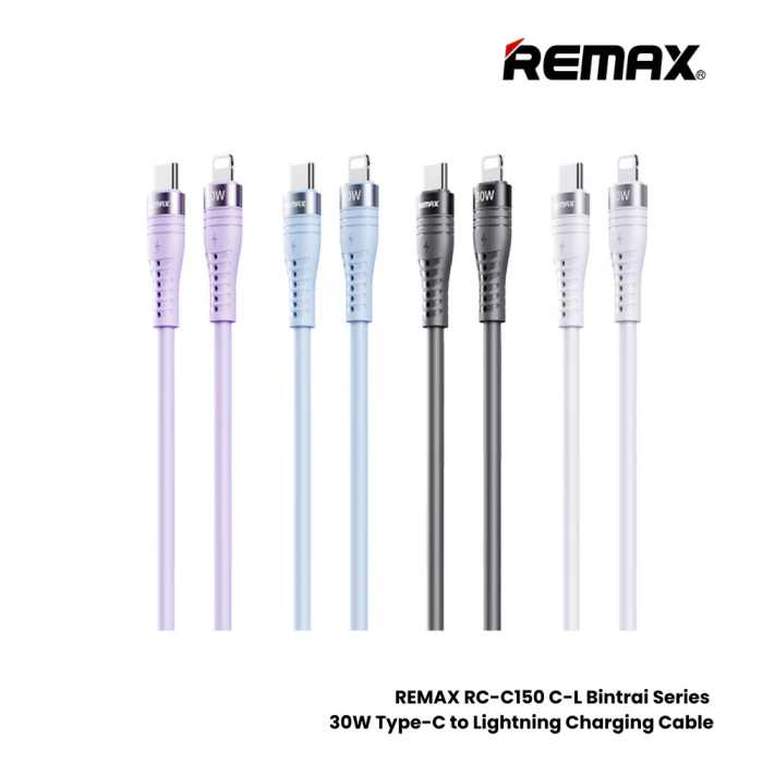REMAX RC-C150 1.2M C-L 30W Fully Compatible Fast Charging Data Cable