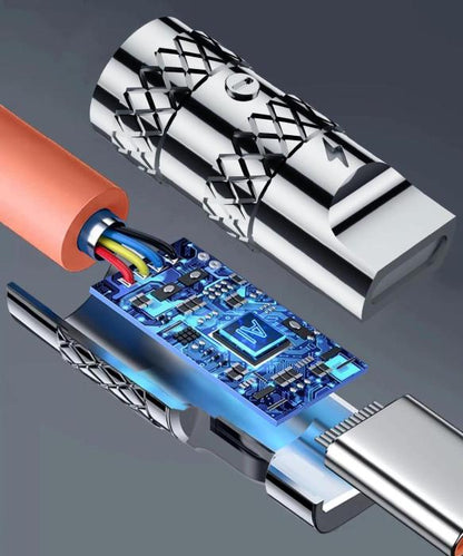 DUDAO L24CL 30W Fast Charging C TO L Zinc Alloy Data Cable