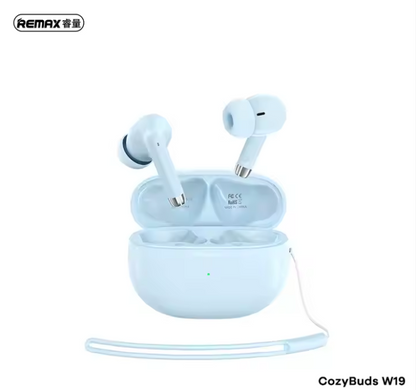 REMAX W19 CozyBuds Wireless Music And Call Earphones