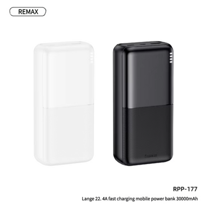 REMAX RPP-177 30000mAh Lange 2 2.4A Fast Charging Power Bank