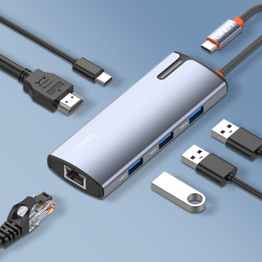 LDNIO DS-16H 6 IN 1 Docking Station