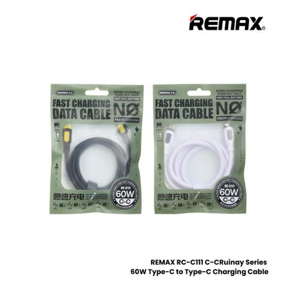 REMAX RC-C111 1M C-C 60W Fast Charging Data Cable