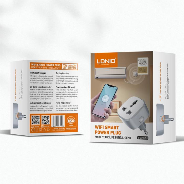 LDNIO SCW1050 WIFI Smart Plug (EU Plug)