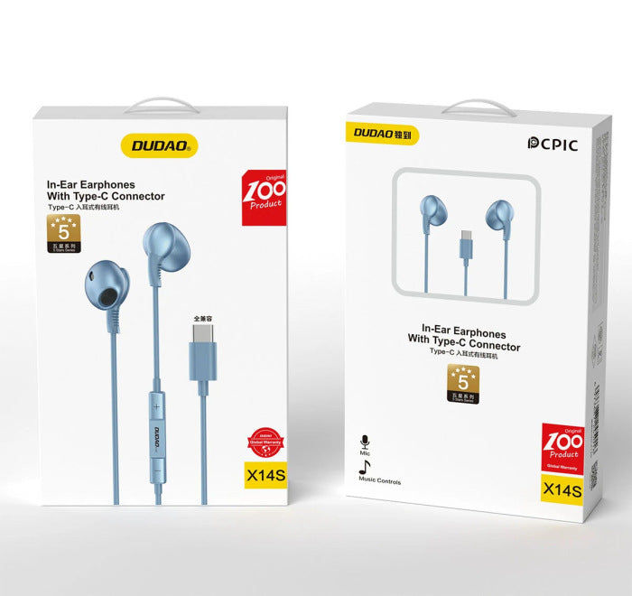 DUDAO X14s TYPE-C Digital Edition In-Ear Earphones