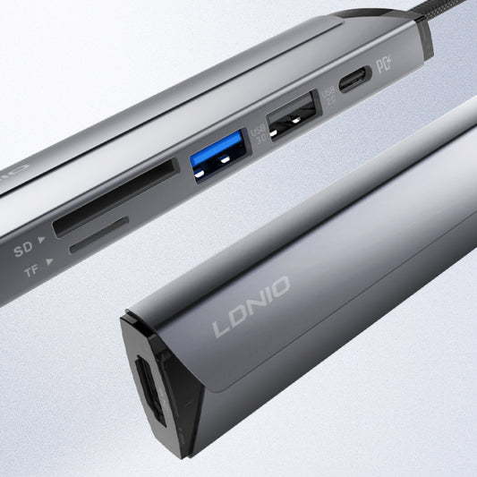 LDNIO DS-56H 6 IN 1 Docking Station