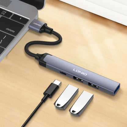 LDNIO DS-44C 4 In 1 Docking Station