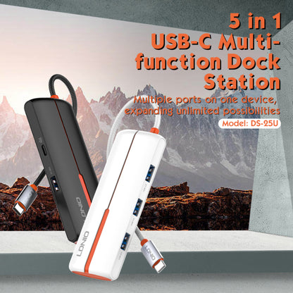 LDNIO DS-25U 5 IN 1 Docking Station