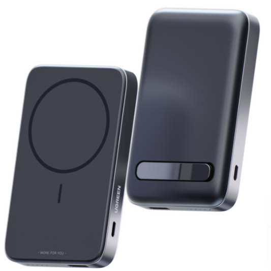 UGREEN PB206 10000mAh MIni Magnetic Wireless 20W Power Bank with holders